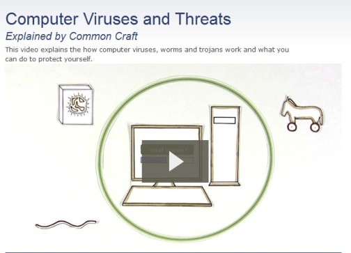 Computer Viruses and Threats from CommonCraft